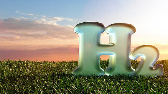 3D Illustration H2 Himmel Natur